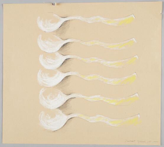 13 Drawings and Designs for Set of Spoons (8) (2000)