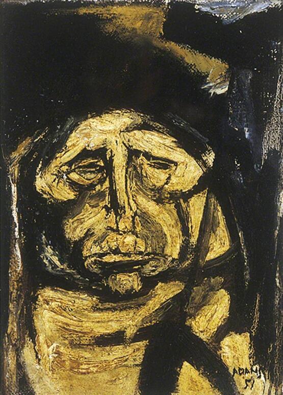 Study of an Old Woman for 'The Village Morality’ (1951)