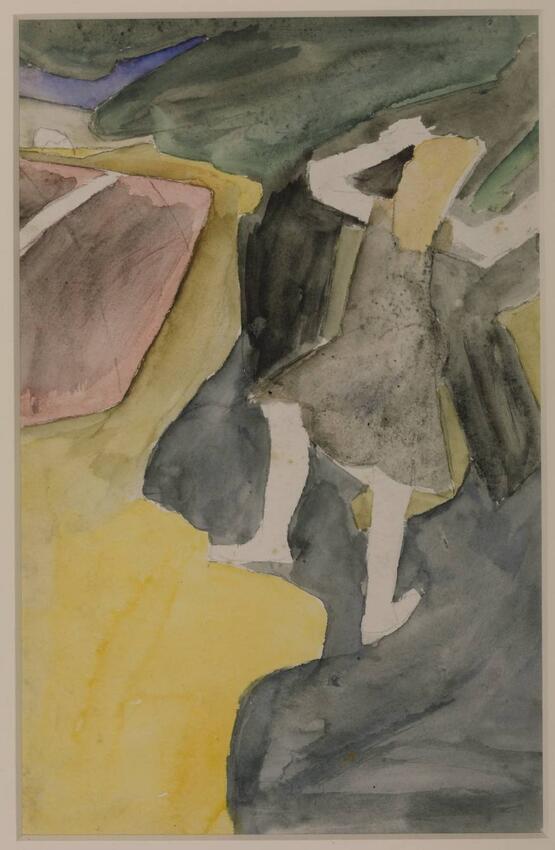 Study for a Figure in a Composition (about 1919-21)