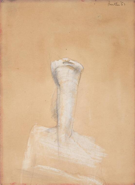 Study for Head of Watcher No. 1 (The Unknown Political Prisoner monument) (1951-52)