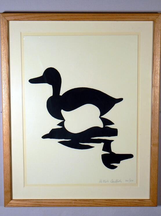 Duck (family anatidae) (from Nine London Birds - Byam Shaw School of Art Portfolio) (1994)