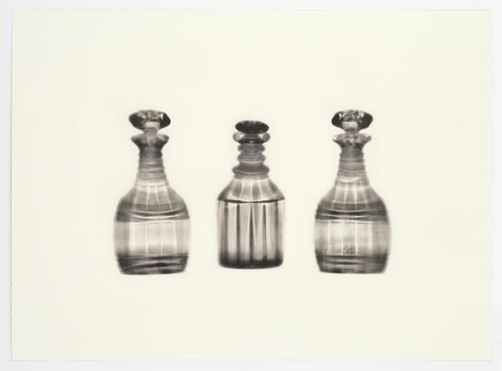 Fox Talbot's Articles of Glass (three decanters) (2017)