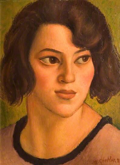 Head of a Basque Shepherdess (1922)