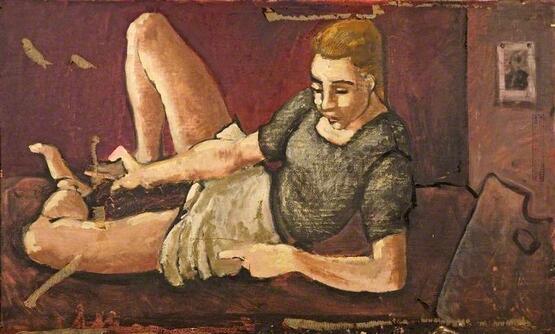 Clothed Woman Sitting (1939)