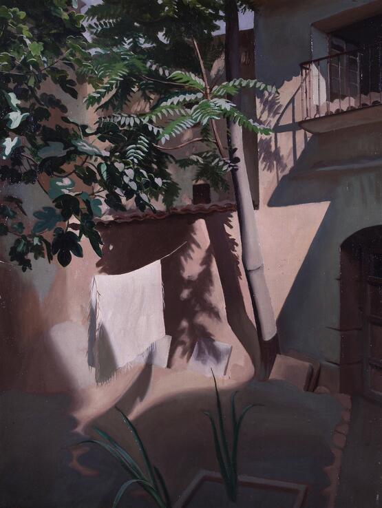 Courtyard in Spain (1927)