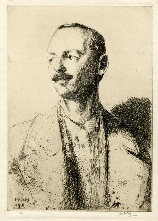 Portrait of Martin Hardie No. 2 (1916)