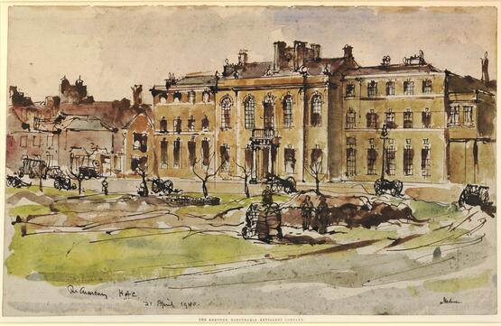 The Armoury, Honourable Artillery Company (1940)