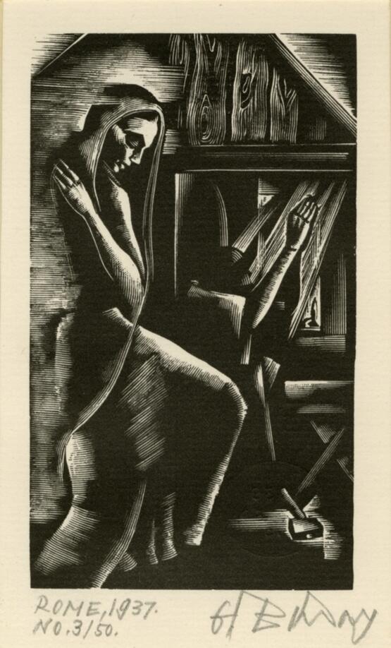 The End of the Hidden Life (Illustration to François Mauriac's Life of Jesus, 1937) (1937)