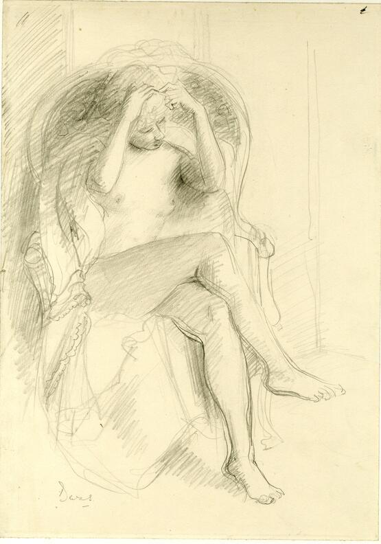 Study of Nude (circa 1944)