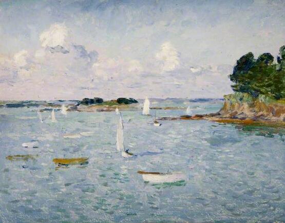 A Freshening Breeze, St Briac (1907)