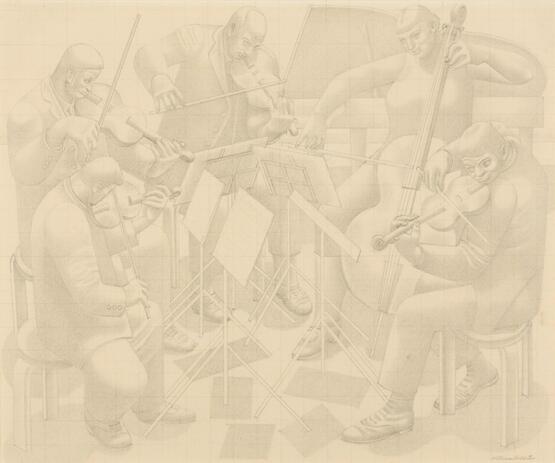 Chamber Music, study (1937)