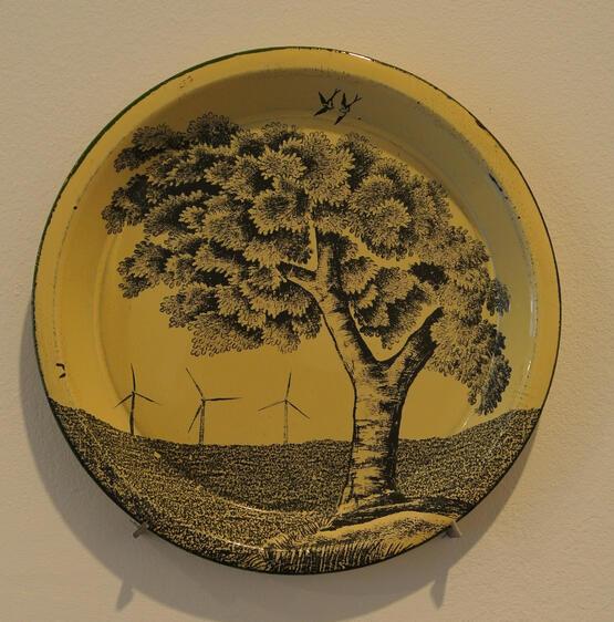 Scott’s Cumbrian Blue(s) - Windturbines with Vindsäter Tree (2013)