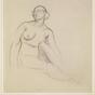 Study of a nude woman (1915)