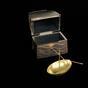 Reliquary for a Traveller (silver casket golden boat) (2003)