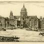 St Paul's from Bankside (1930)