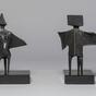 Maquette I: Two Winged Figures (1973)