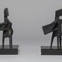 Maquette I: Two Winged Figures (1973)