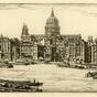 St Paul's from Bankside (1930)